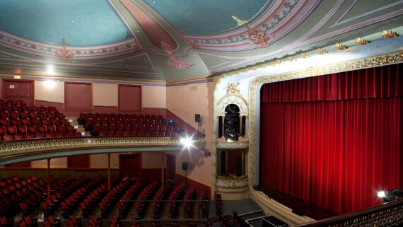The historic theater at The Music Hall.