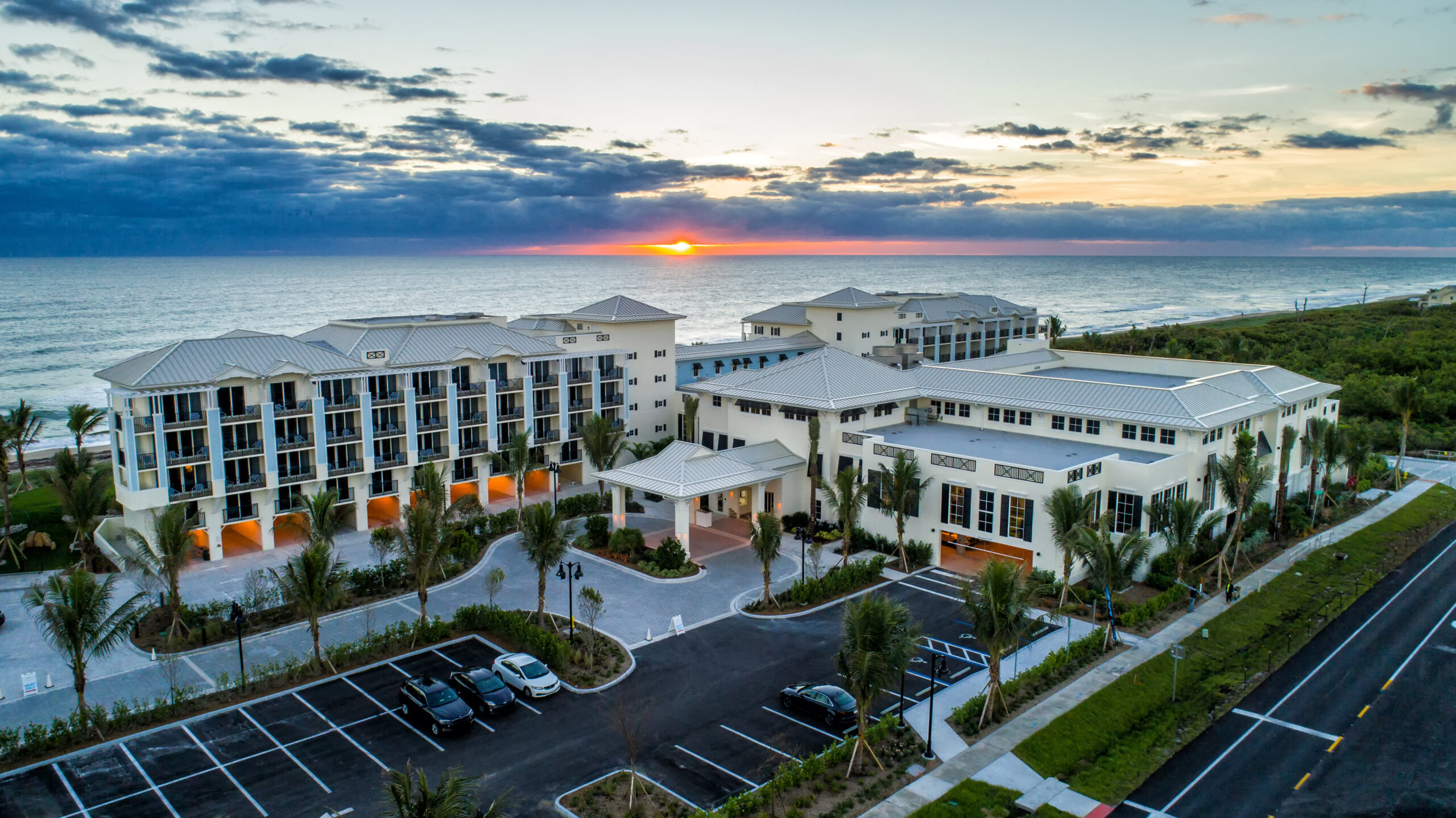 aerial view of Hutchinson shores