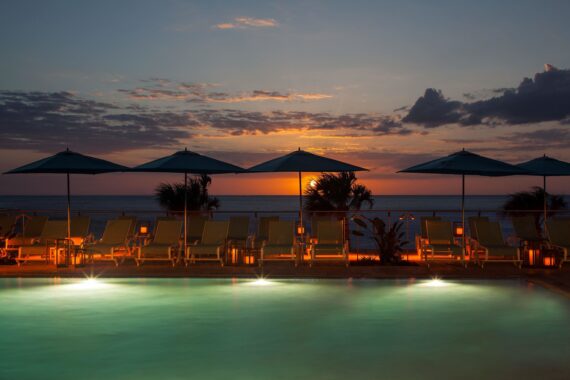 Opal Sands Resort pool view in Clearwater Beach Florida