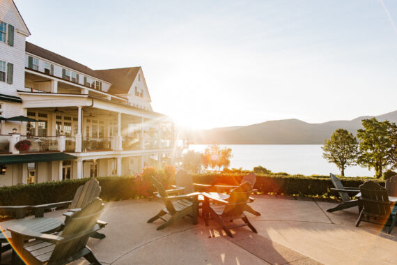 The Sagamore Resort sea view in Bolton Landing New York