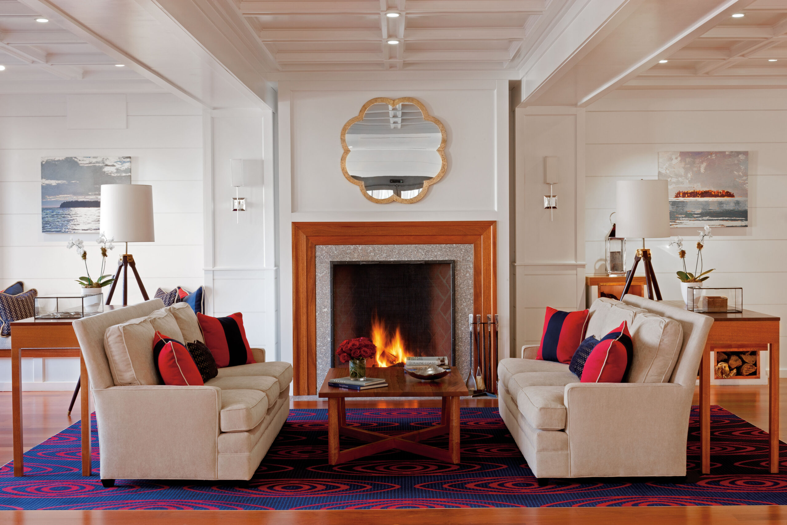 Lobby Fire Place