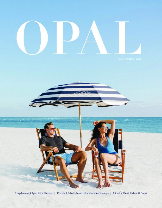 The cover Opal Magazine's 2024 issue.
