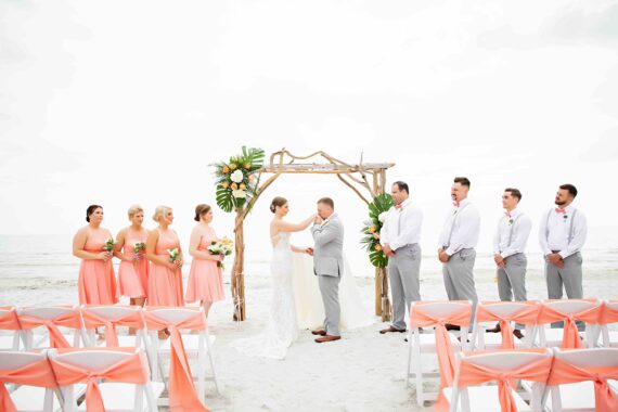 wedding ceremony on the beach